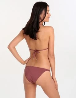 Majestic Shimmer String Side Pant - Nocturne -Fashionable Swimwear Store heidi klum swim majestic shimmer string side pant nocturne 3