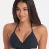 Jetset Crossover Top - Ink -Fashionable Swimwear Store jets jetset crossover top ink