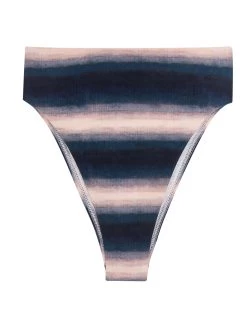 Lake Gigi High Leg Brazilian Bikini Bottom - Multi