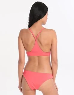 Savannah Brazilian Pant - Malibu Red -Fashionable Swimwear Store lepel london savannah brazilian pant malibu red 4