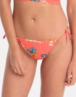 Tropical Tie Side Pant - Malibu Red