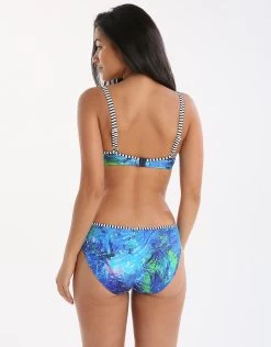 Panache Elle Classic Pant - Palm Print -Fashionable Swimwear Store panache elle classic pant palm print 3