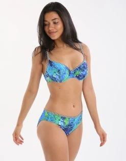 Panache Elle Classic Pant - Palm Print -Fashionable Swimwear Store panache elle classic pant palm print 4