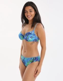Panache Elle Classic Pant - Palm Print -Fashionable Swimwear Store panache elle classic pant palm print 5