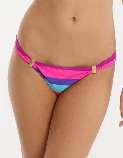 Essential Lagoon Stripe Trim Pant - Multi