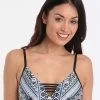 Seafolly Desert Tribe Rouleau Bralette - Bluestone -Fashionable Swimwear Store seafolly desert tribe rouleau bralette bluestone