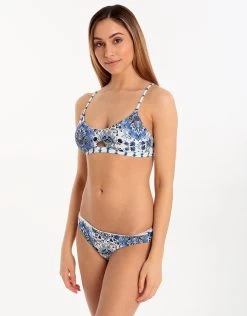 Seafolly Mandala Bralette - French Blue -Fashionable Swimwear Store seafolly mandala bralette french blue 5