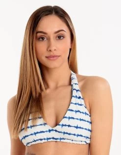 Seafolly Mandala D Cup Slide Tri - French Blue