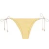 Sunkisses Julie Long Tie Full Bikini Bottom - Yellow -Fashionable Swimwear Store sunkisses julie bottom flat