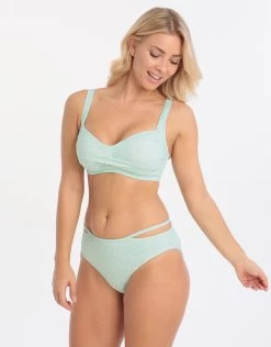 Sunseeker Fancy Solids Hipster Pant - Cockatoo -Fashionable Swimwear Store sunseeker fancy solids hipster pant cocktatoo 5