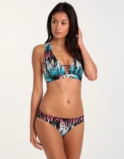 Sunseeker Soundwaves Classic Pant - Aqua Coral -Fashionable Swimwear Store sunseeker soundwaves classic pant aqua coral 4