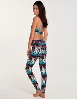 Sunseeker Soundwaves Tights - Aqua Coral -Fashionable Swimwear Store sunseeker soundwaves tights aqua coral 5