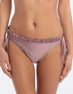 Ted Baker Frill Tie Side Pant - Dusky Pink