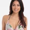 Ted Baker Palace Gardens Triangle Frill Bikini Top - Grey -Fashionable Swimwear Store ted baker palace gardens triangle frill bikini top grey