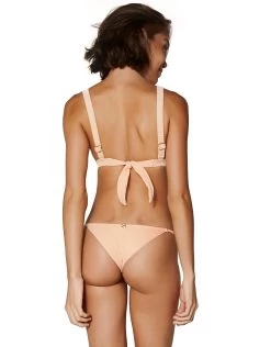 Vanilla Dune Claire Bikini Top - Nude 8 Vanilla Dune Claire Bikini Top - Nude -Fashionable Swimwear Store vanilla dune claire top string btm cheeky