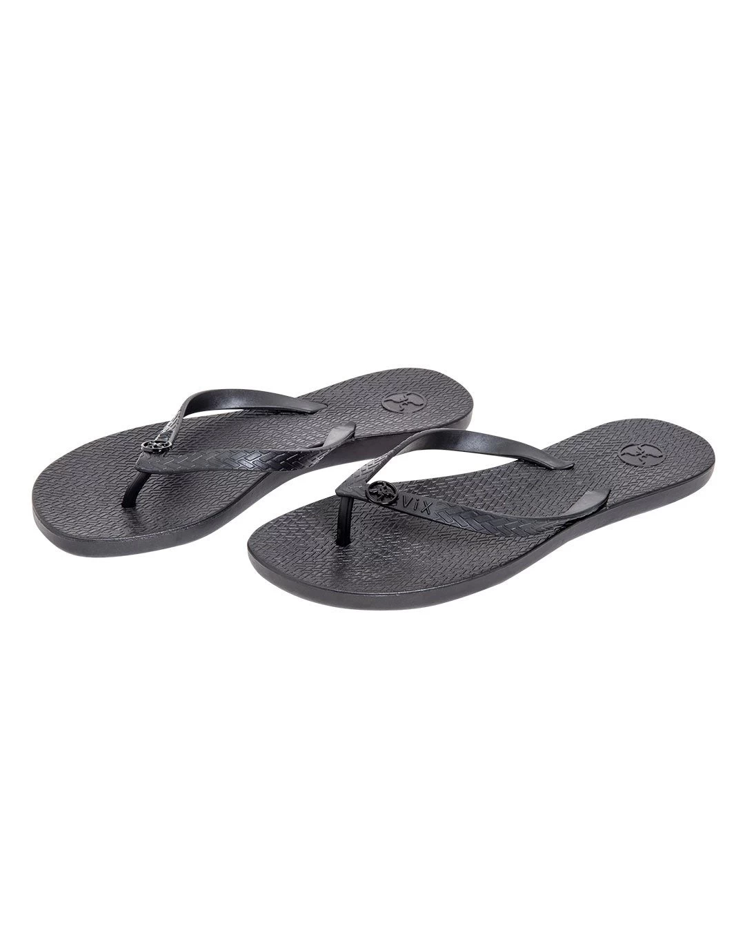 Solid Flip Flop - Black 4 Solid Flip Flop - Black - Image 2