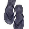 Solid Flip Flop - Navy -Fashionable Swimwear Store vix solid flip flop navy